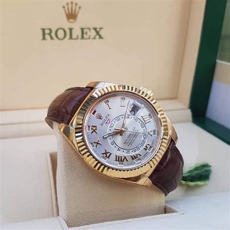 replica rolex with leather band|vintage rolex leather watch bands.